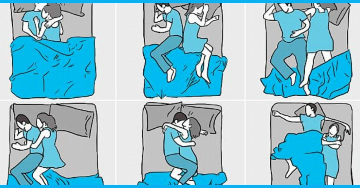 La position dans laquelle vous dormez révèle TOUT sur votre relation