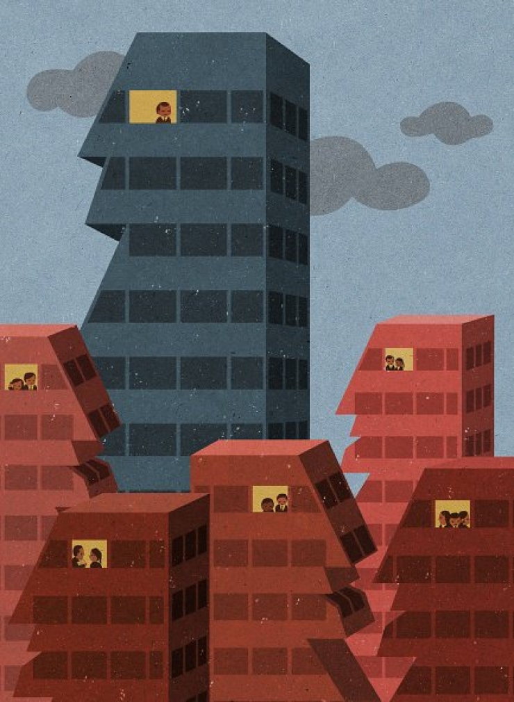 Illustration de l'article : Par ses illustrations, il dénonce les travers de la société moderne : en voici 43 exemples