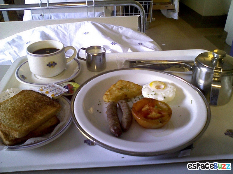 Illustration de l'article : 15 repas servis dans les hôpitaux de différents pays