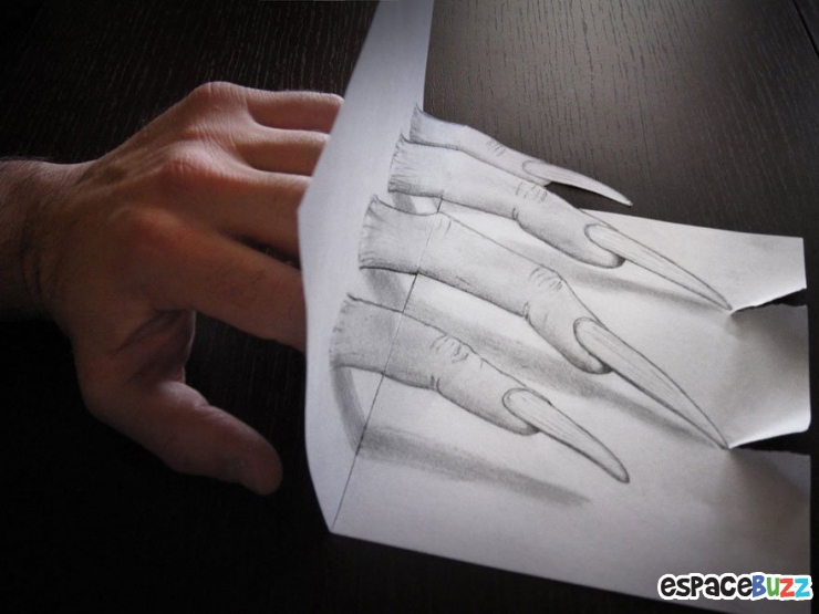 Illustration de l'article : 26 dessins au crayon en 3D à couper le souffle