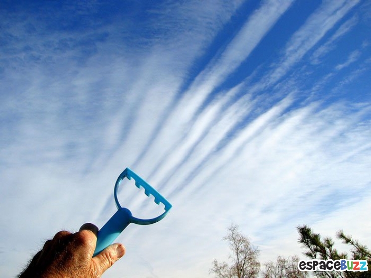 Illustration de l'article : 16 photos en trompe-l'oeil avec des nuages