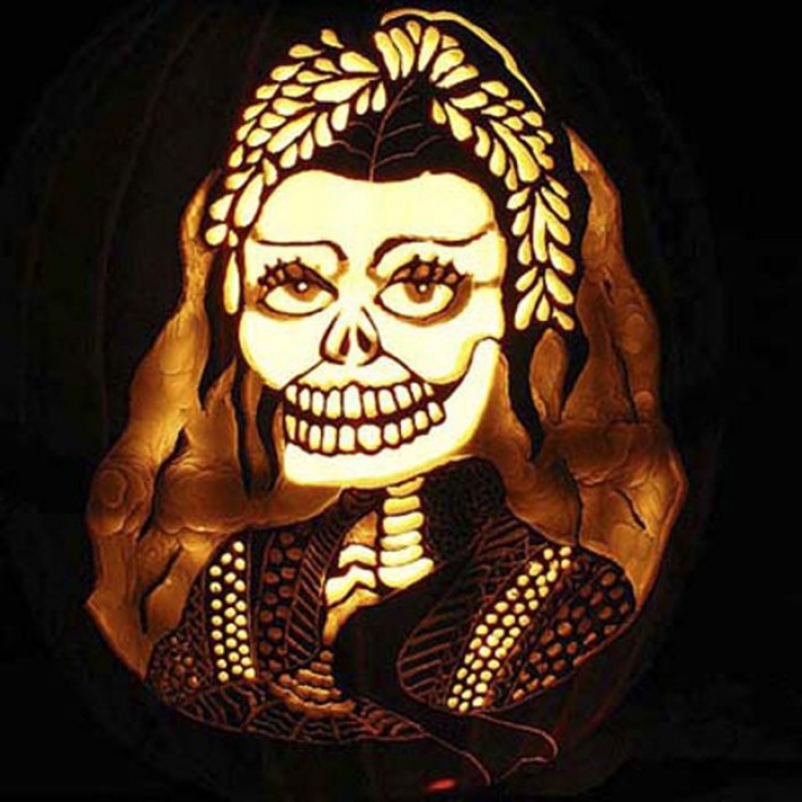 Illustration de l'article : Spécial Halloween : 28 citrouilles transformées en véritables sculptures