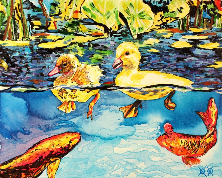 Illustration de l'article : Cette superbe toile est l'oeuvre d'un artiste malvoyant ! Découvrez son histoire et ses autres créations