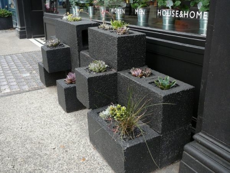 Illustration de l'article : 15 trucs que vous pouvez réaliser avec des parpaings ou des blocs de béton...