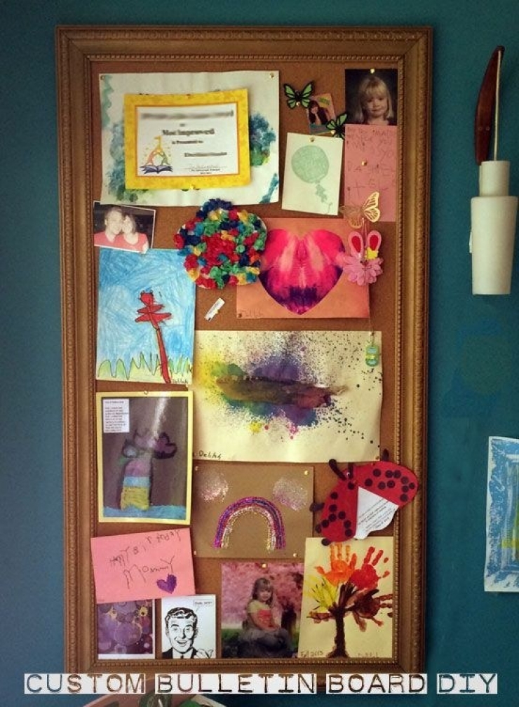 Illustration de l'article : 15 idées pour transformer les dessins de vos enfants en objets déco