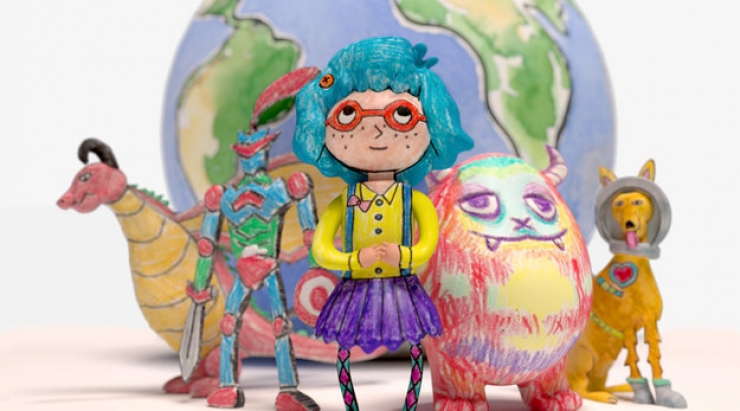 Illustration de l'article : 15 idées pour transformer les dessins de vos enfants en objets déco