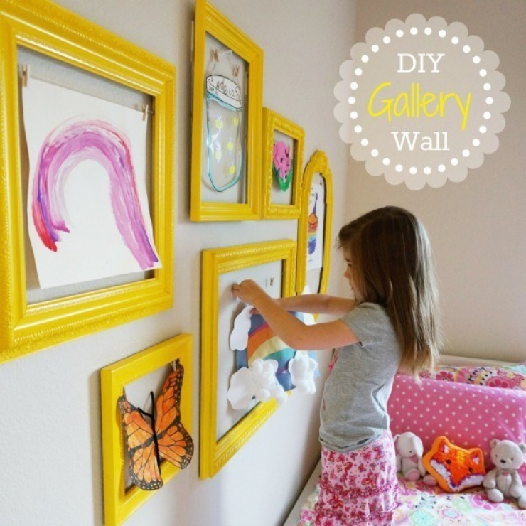 Illustration de l'article : 15 idées pour transformer les dessins de vos enfants en objets déco