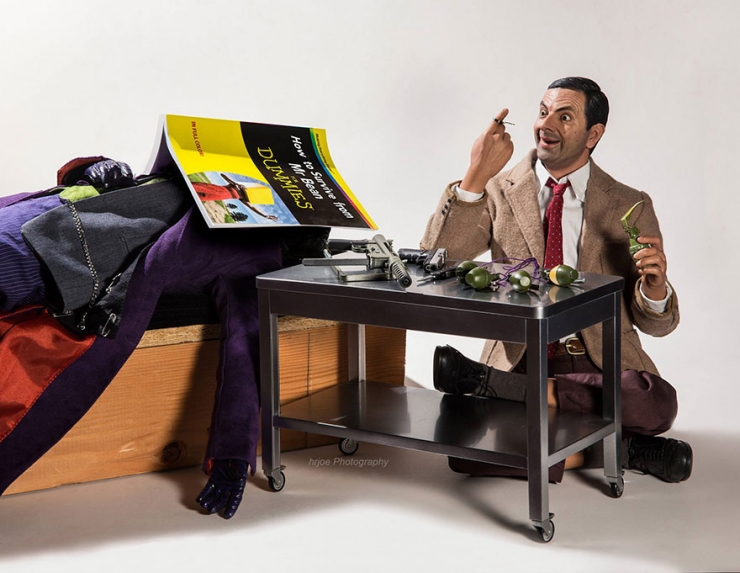 Illustration de l'article : Les super-héros au quotidien : regardez ces 20 amusantes photos signées Edy Hardjo