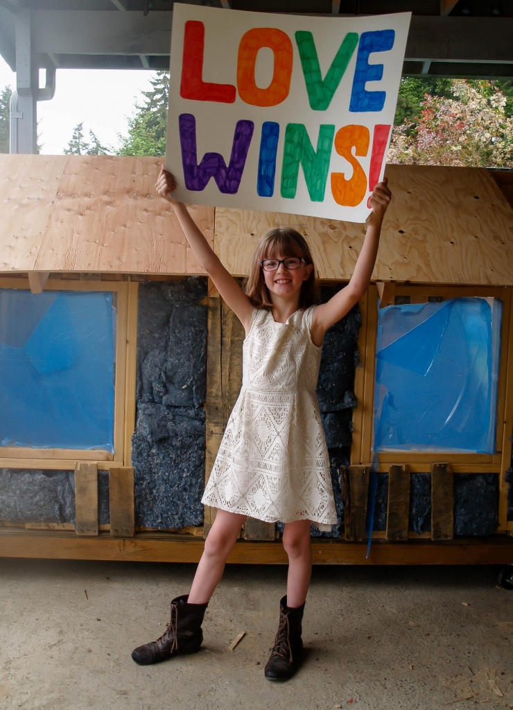 Illustration de l'article : À 9 ans elle estime inconcevable qu'il existe des sans-abris, regardez ce qu'elle vient de construire !