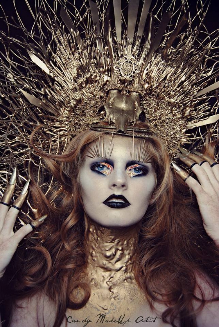 Illustration de l'article : Cette maquilleuse s'inspire des contes fantastiques pour créer ses costumes. Le résultat est génial !