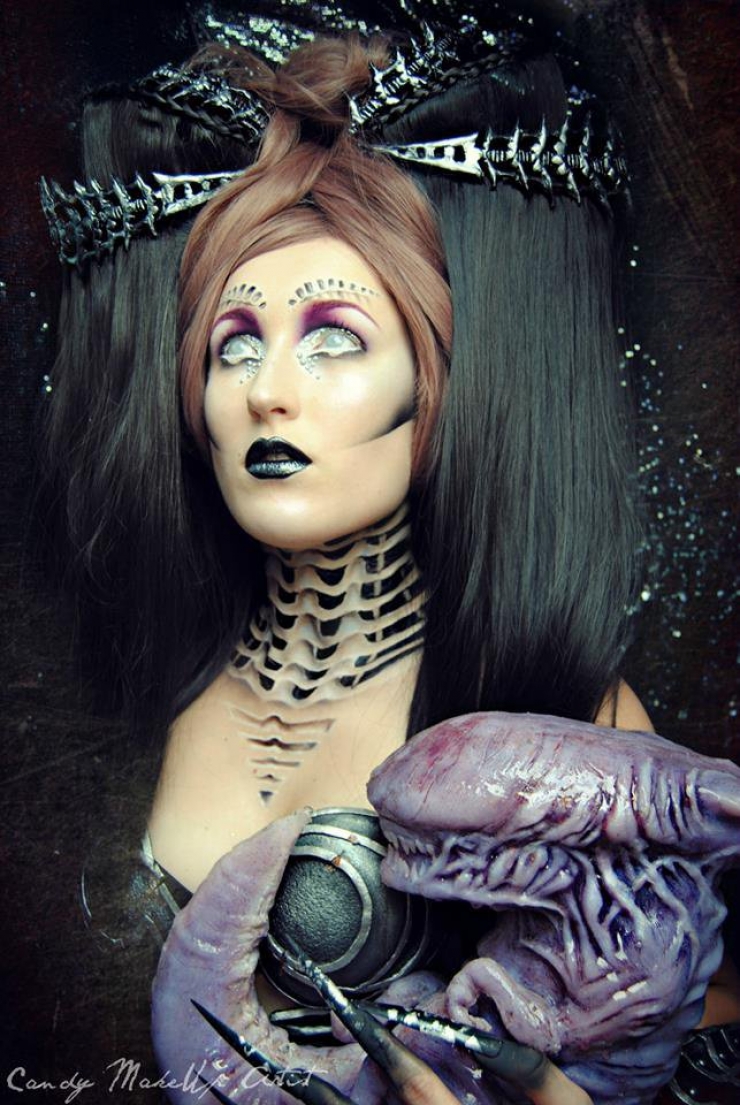 Illustration de l'article : Cette maquilleuse s'inspire des contes fantastiques pour créer ses costumes. Le résultat est génial !
