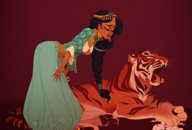 Illustration de l'article : A quoi ressembleraient les tenues des princesses Disney si on respectait leur époque ?