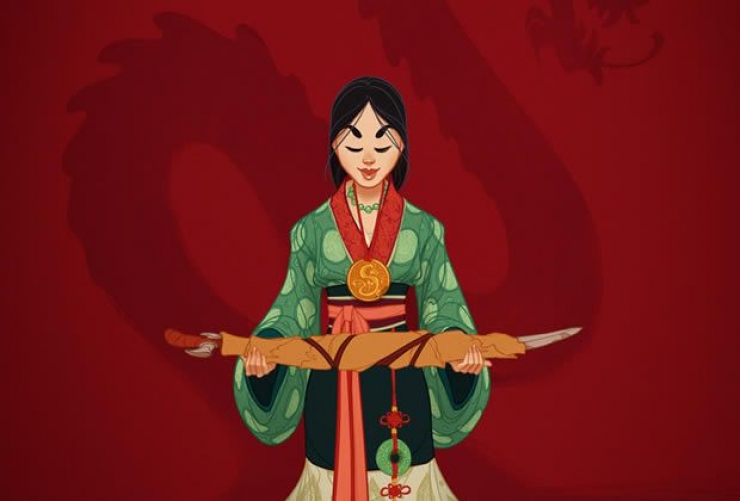 Illustration de l'article : A quoi ressembleraient les tenues des princesses Disney si on respectait leur époque ?