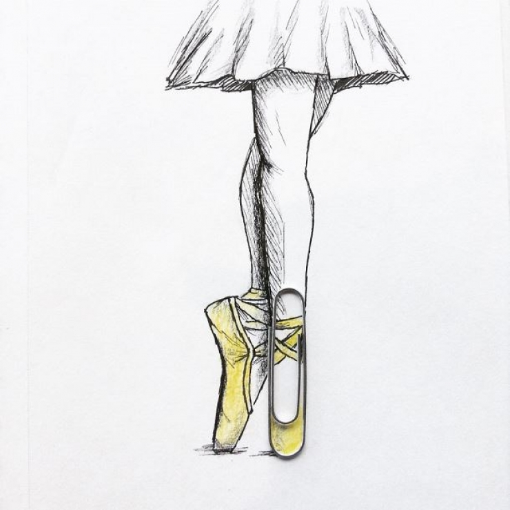 Illustration de l'article : 14 illustrations où le réel et le dessin se côtoient, par Kristián Mensa