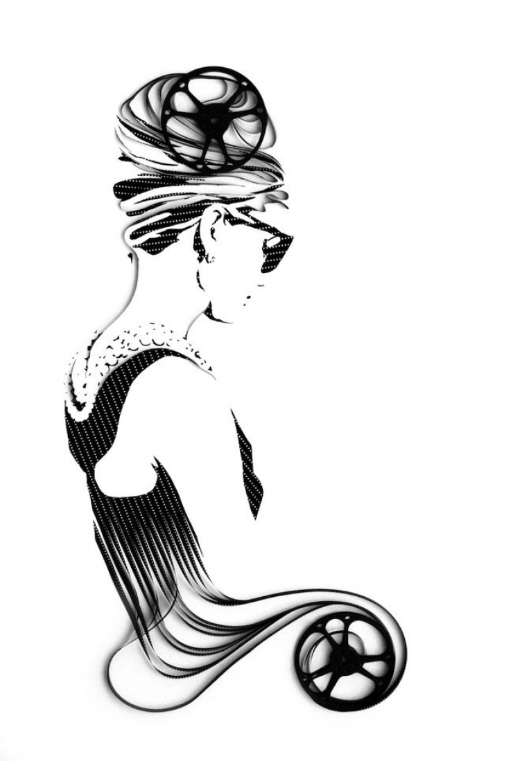 Illustration de l'article : 26 portraits réalisés avec des objets du quotidien