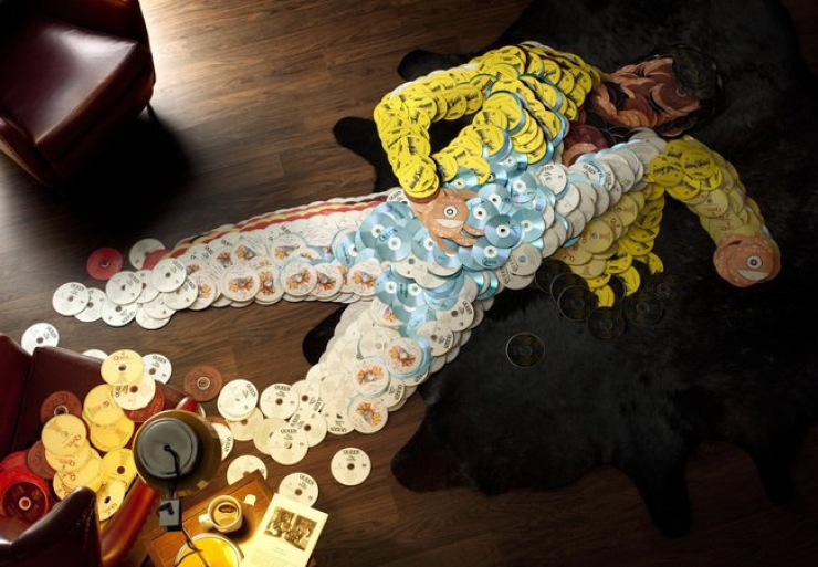 Illustration de l'article : 26 portraits réalisés avec des objets du quotidien