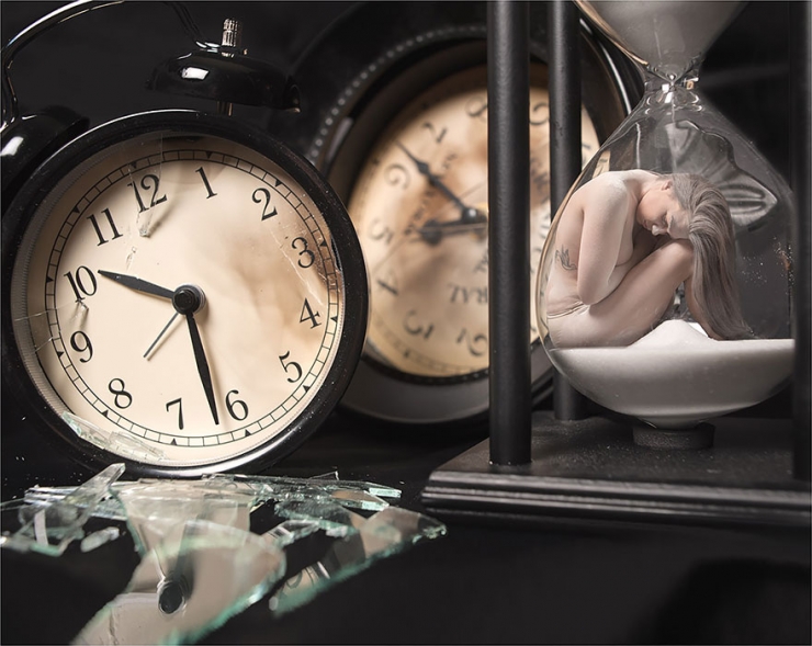 Illustration de l'article : Elle réalise des photos qui décrivent ce que lui provoque son anxiété... C’est prenant !