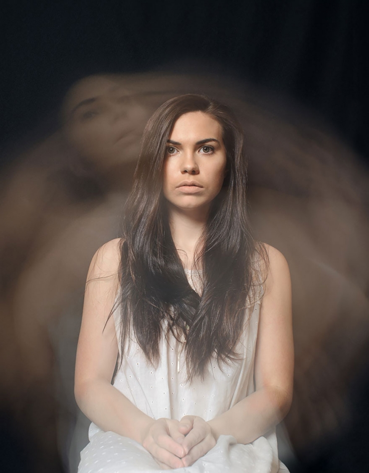 Illustration de l'article : Elle réalise des photos qui décrivent ce que lui provoque son anxiété... C’est prenant !