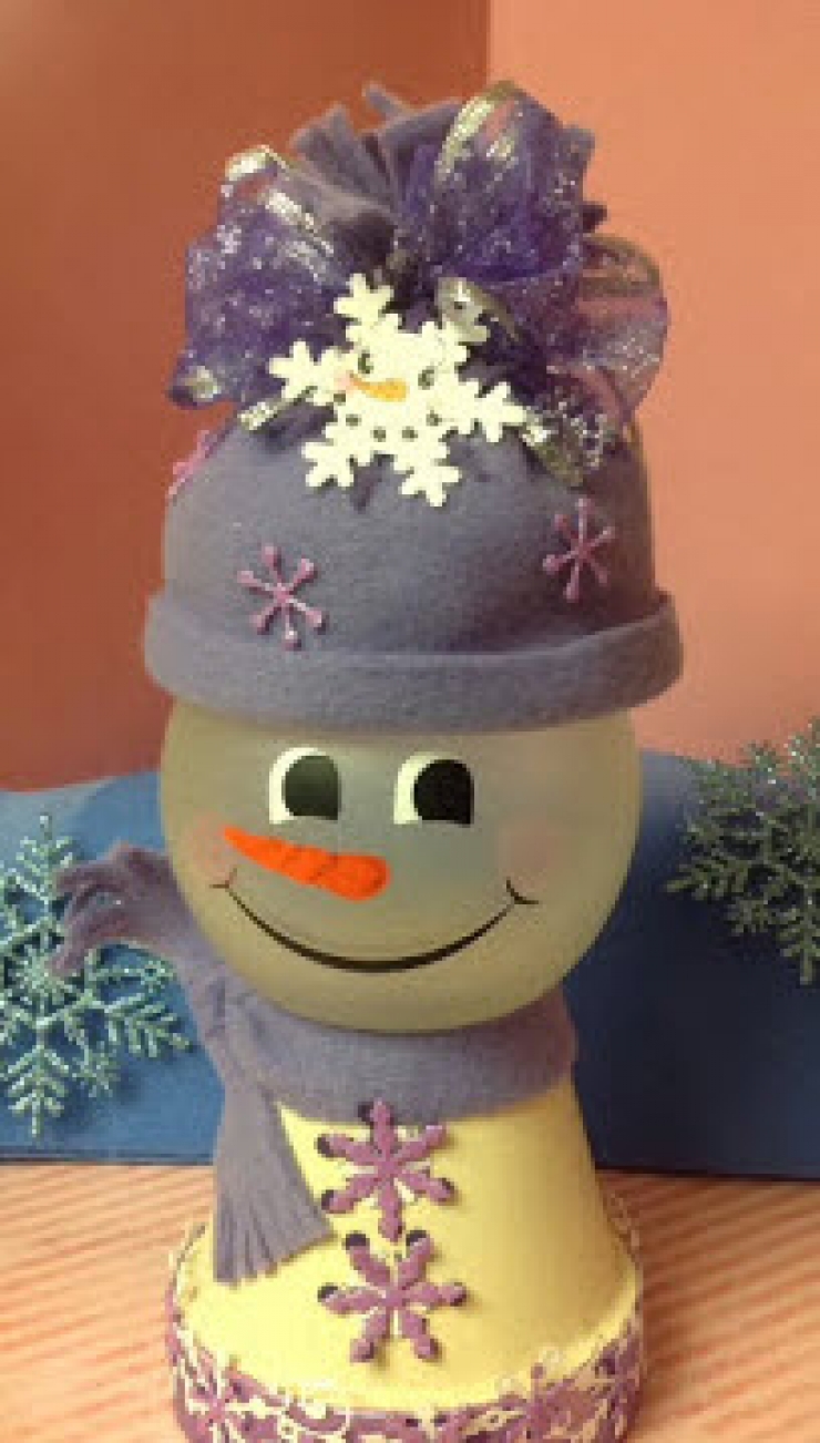 Illustration de l'article : Voici différentes astuces pour changer vos petits pots en terre cuite en objets de décoration… Impressionnant !