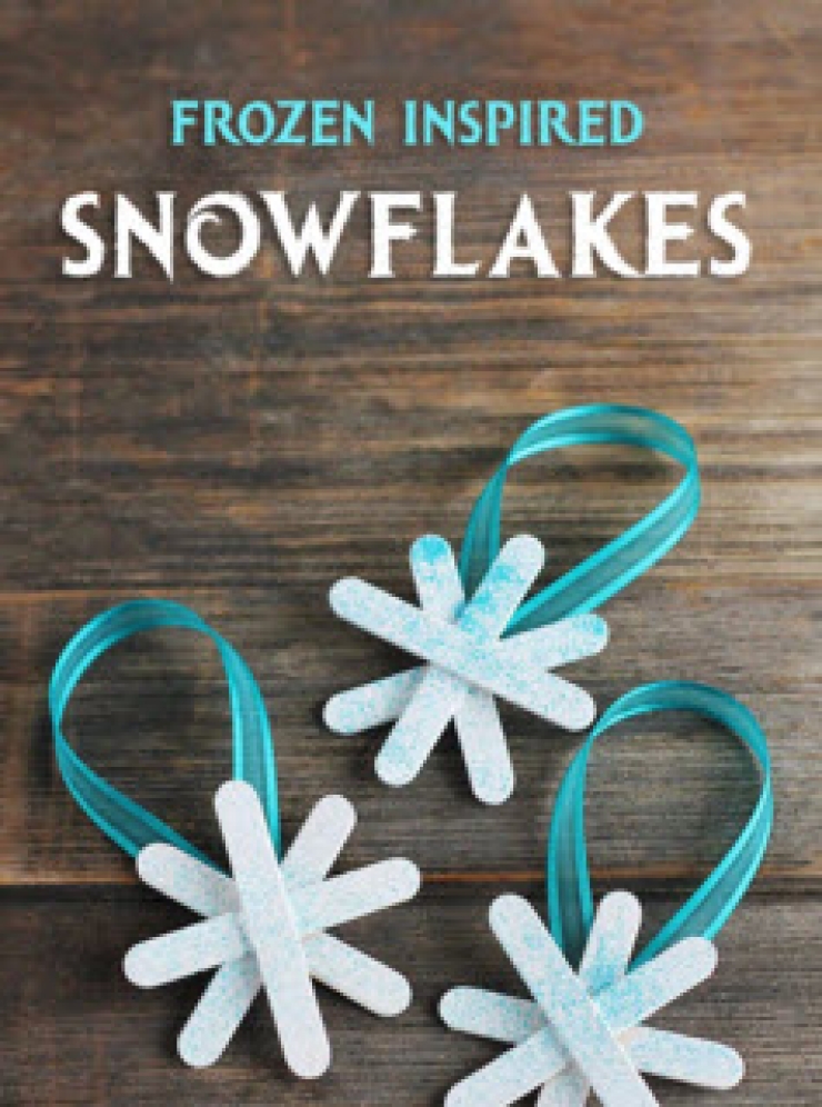 Illustration de l'article : Faites plaisir aux enfants avec ces 16 bricolages autour d'Elsa, La Reine Des Neiges…