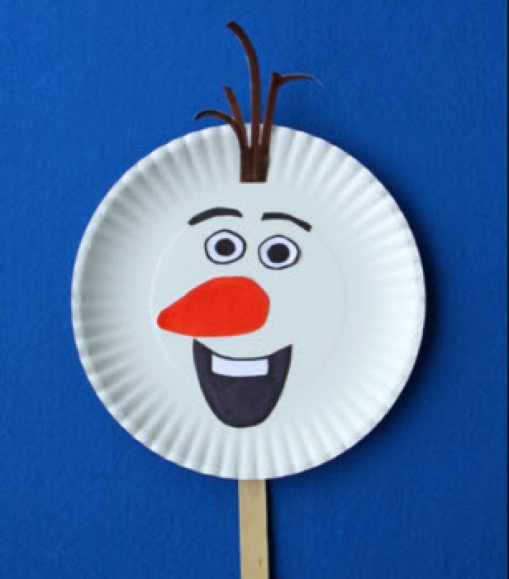 Illustration de l'article : Réjouissez vos enfants avec ces 16 bricolages autour d’Olaf de la Reine des Neiges …