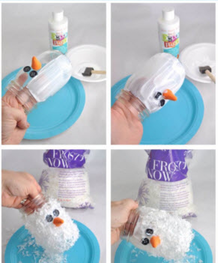 Illustration de l'article : Réjouissez vos enfants avec ces 16 bricolages autour d’Olaf de la Reine des Neiges …