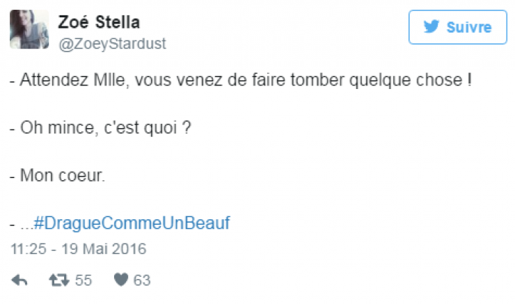 Draguecommeunbeauf 14 Des Pires Phrases De Drague Trouvees Sur Twitter