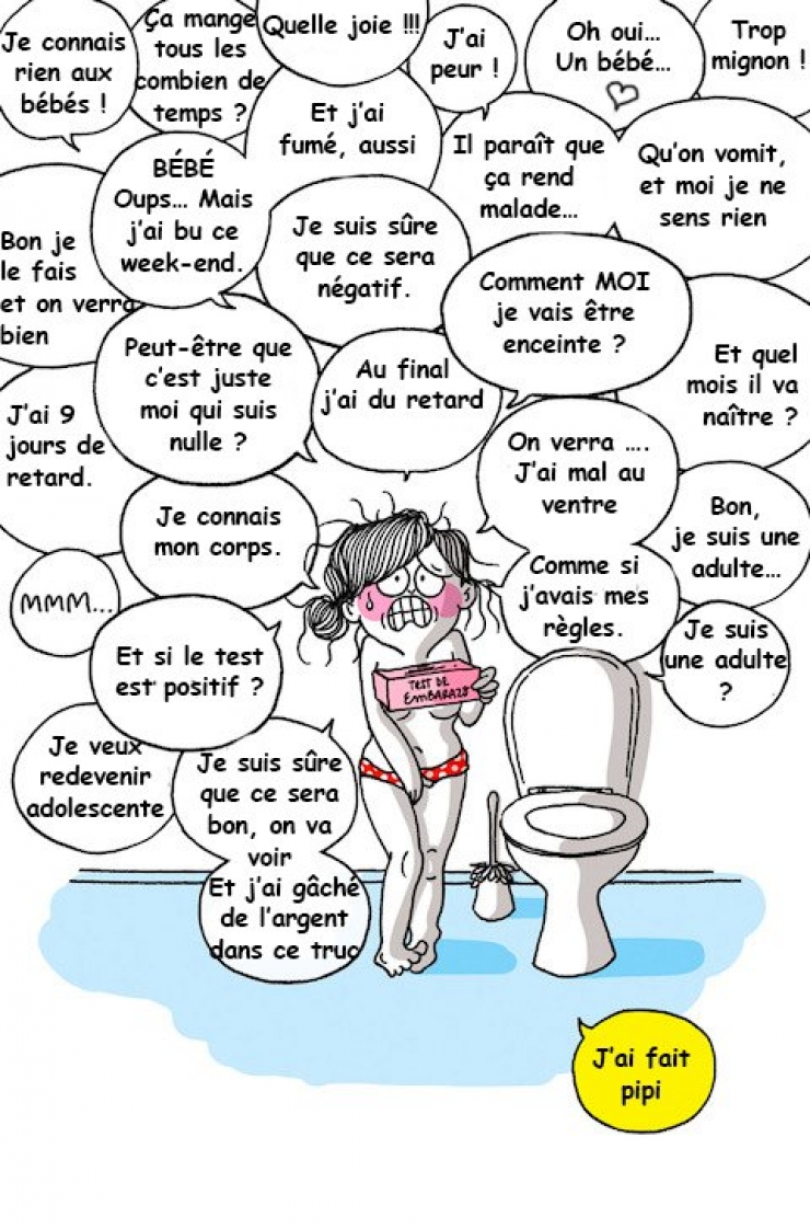 Illustration de l'article : Entre les légendes et la réalité, difficile de décrire la maternité en 2016 ! Heureusement, ces 15 illustrations le font assez bien !