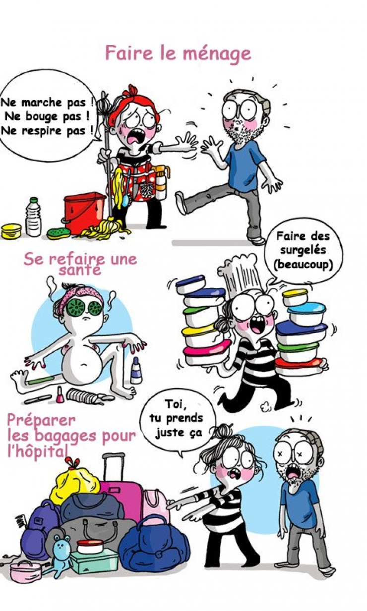 Illustration de l'article : Entre les légendes et la réalité, difficile de décrire la maternité en 2016 ! Heureusement, ces 15 illustrations le font assez bien !