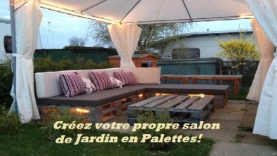 Illustration : "Créez votre jardin de palettes - Tutoriel"