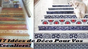 Illustration : "17 Idées de décorations pour vos escaliers!"