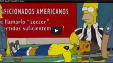 Illustration : "Les Simpsons avaient prédit que Neymar allait se blesser!"