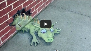 Illustration : "Découvrez Chalk Street, les incroyables créations de David Zinn"