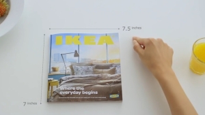 Illustration : "Ikea parodie Apple pour présenter son nouveau catalogue"