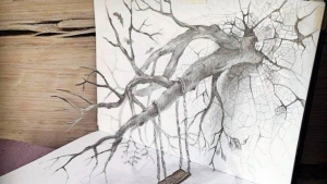 Illustration : "26 dessins au crayon en 3D à couper le souffle"