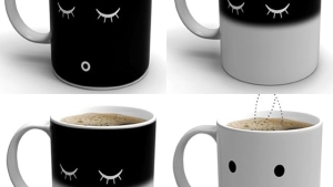 Illustration : "Les 25 mugs les plus cool pour bien commencer ses journées"