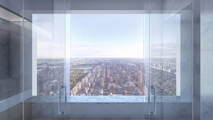 Illustration : "Une vue imprenable sur tout New York et des prestations de luxe : bienvenue au 432 Park Avenue !"