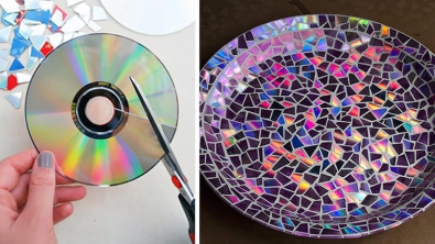 Illustration : 21 idées brillantes pour recycler vos vieux CD !