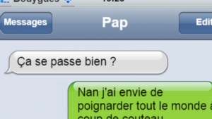 Illustration : "Quand les parents envoient des textos à leur progéniture ça donne quelque chose de très drôle"