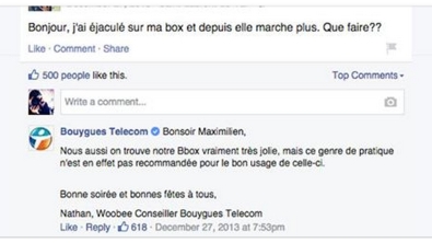 Illustration : Top 12 des meilleures réponses faites par des administrateurs sur les réseaux sociaux!