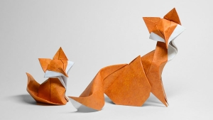 Illustration : "Origami avec la technique du pliage humide par Hoàng Ti?n Quy?t (7 photos)"