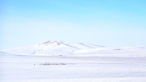 Illustration : "Cap sur la beauté hivernale de la Mongolie..."