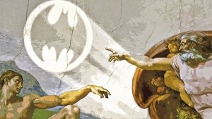 Illustration : "Quand l'univers de Batman est mêlé à celui des grands maîtres de la peinture"