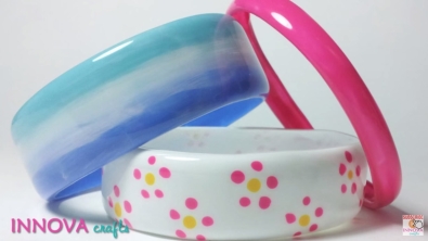 Illustration : Recyclez vos bouteilles en plastique pour en faire de jolis bracelets...