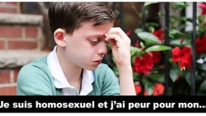 Illustration : "La photo publiée sur facebook par ce jeune homosexuel est en train d'émouvoir le monde entier… "