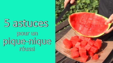 Illustration : Réussissez tous vos pique-niques avec ces 5 astuces ! Celle de la bouteille est excellente...