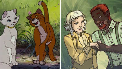 Illustration : Si les animaux de Disney étaient des humains (8 photos) 