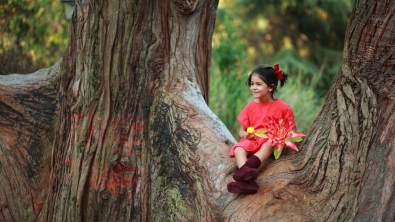 Illustration : Une maman photographe transforme sa fille en héroïne de fiction (12 photos)