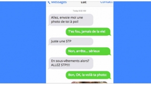 Illustration : "Voilà ce qui arrive quand un papa capte la conversation sms de sa fille... Excellent ce qu'il a fait ! "