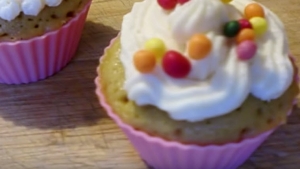 Illustration : "Préparer des cupcakes en seulement 4 minutes"